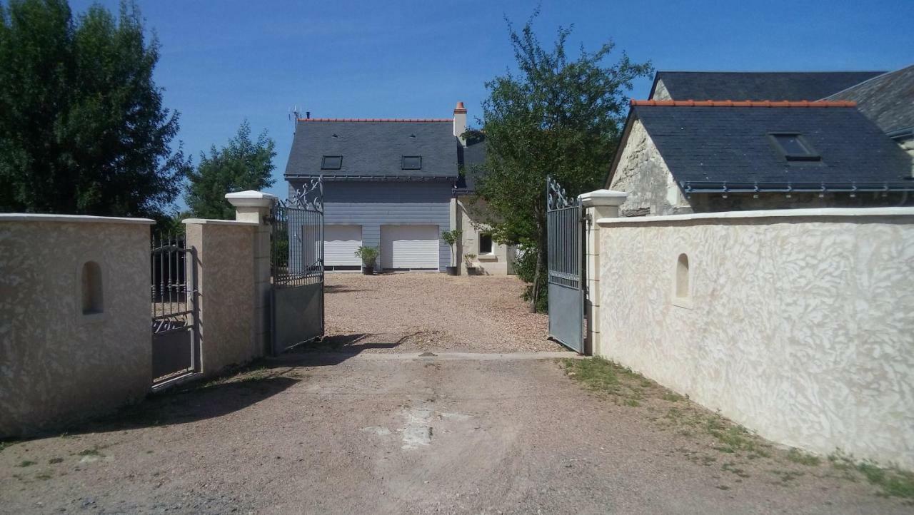 Vila Gite Dans Le Vignoble De Bourgueil Le Port Boulet Exteriér fotografie