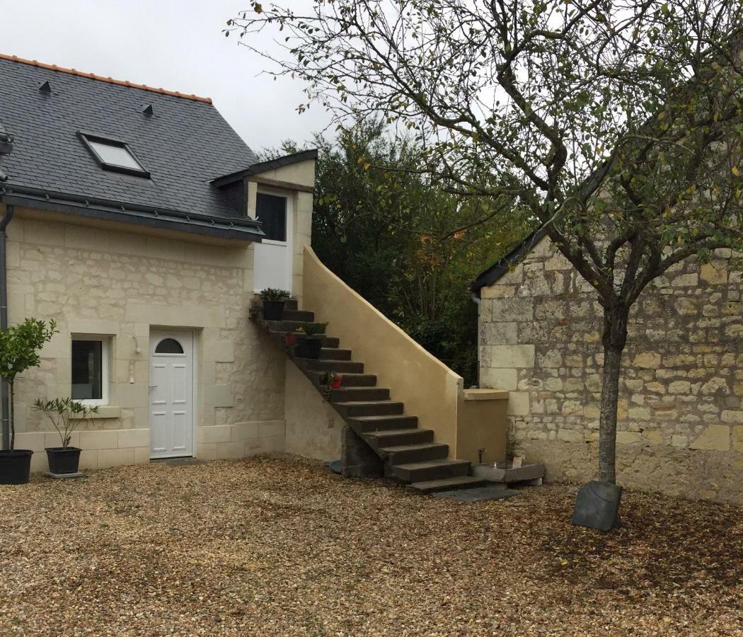 Vila Gite Dans Le Vignoble De Bourgueil Le Port Boulet Exteriér fotografie